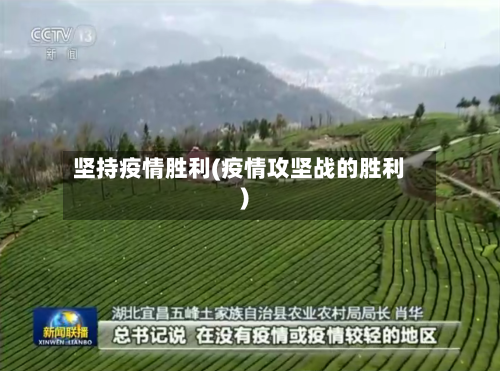 坚持疫情胜利(疫情攻坚战的胜利)