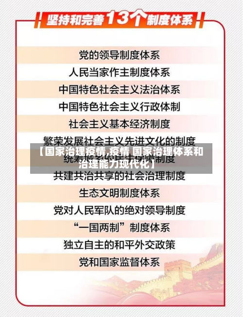 【国家治理疫情,疫情 国家治理体系和治理能力现代化】-第2张图片