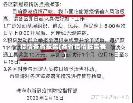 疫情各省报告(各省疫情报告表)-第2张图片