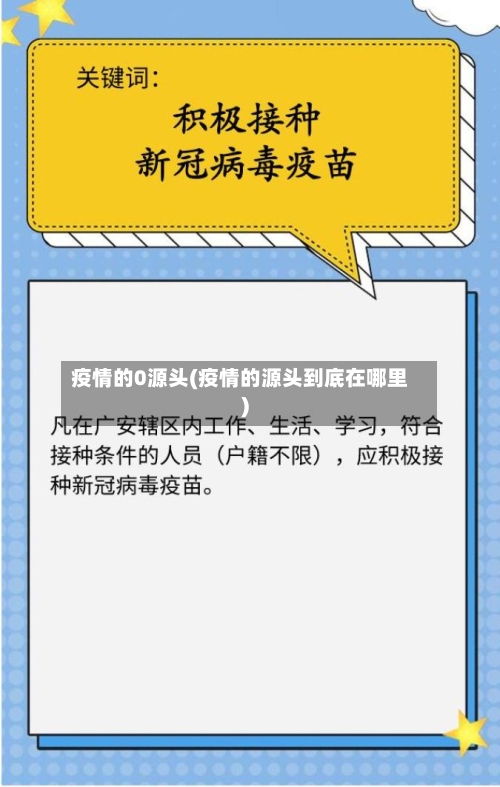 疫情的0源头(疫情的源头到底在哪里)
