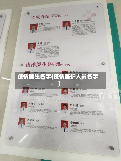 疫情医生名字(疫情医护人员名字)