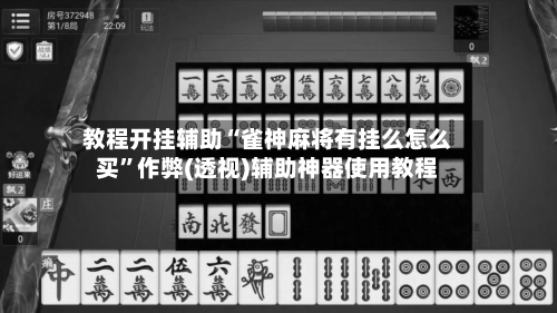教程开挂辅助“雀神麻将有挂么怎么买”作弊(透视)辅助神器使用教程