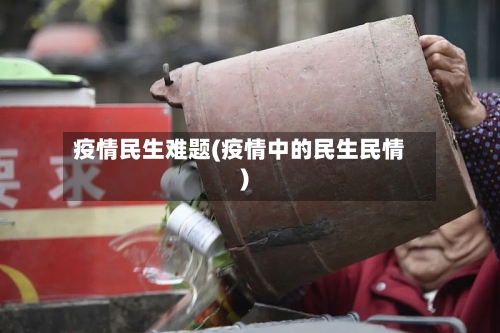 疫情民生难题(疫情中的民生民情)