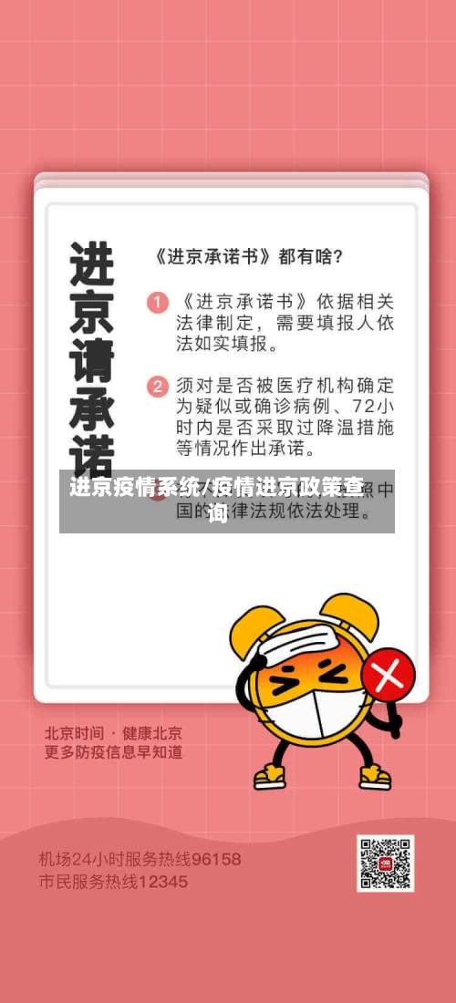 进京疫情系统/疫情进京政策查询