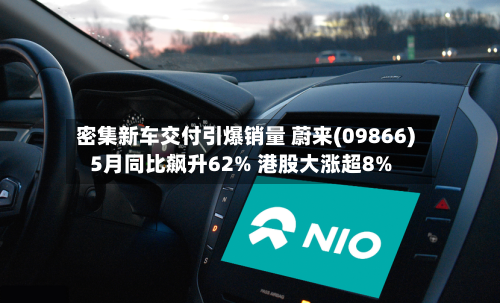 密集新车交付引爆销量 蔚来(09866)5月同比飙升62% 港股大涨超8%