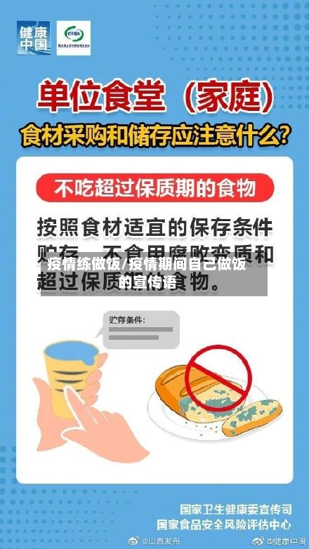 疫情练做饭/疫情期间自己做饭的宣传语