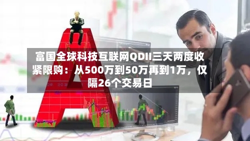 富国全球科技互联网QDII三天两度收紧限购：从500万到50万再到1万，仅隔26个交易日
