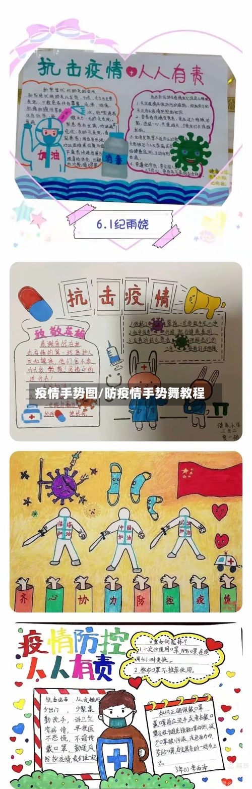 疫情手势图/防疫情手势舞教程