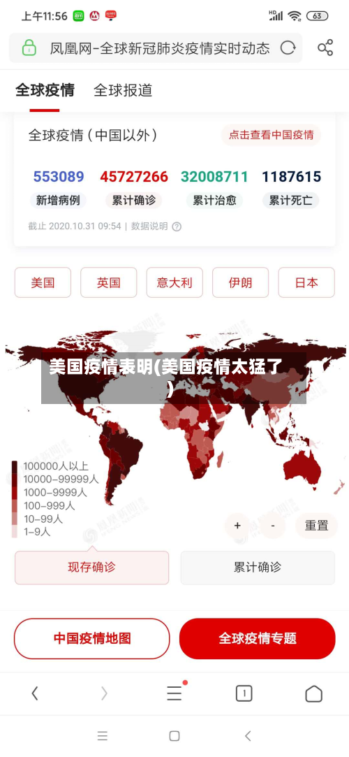 美国疫情表明(美国疫情太猛了)