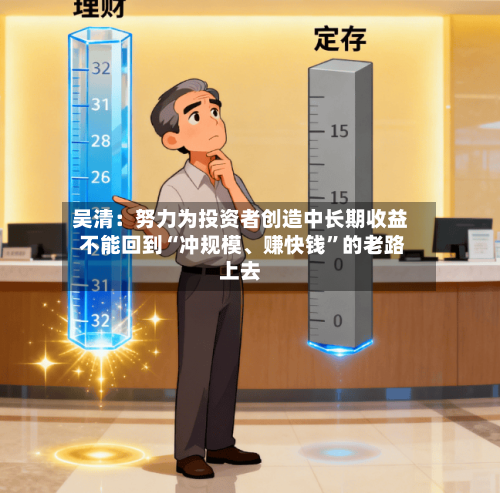 吴清：努力为投资者创造中长期收益 不能回到“冲规模、赚快钱”的老路上去