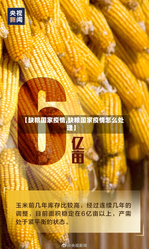 【缺粮国家疫情,缺粮国家疫情怎么处理】