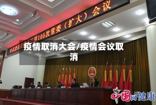 疫情取消大会/疫情会议取消